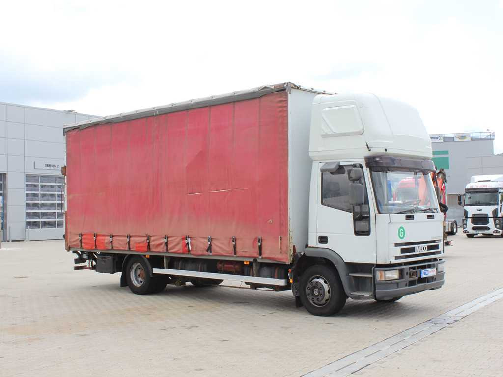 Iveco EUROCARGO ML 120 E, EURO 3, SLEEPING BODY, HYDRAULIC FRONT - Тентованный грузовик: фото 3 Iveco EUROCARGO ML 120 E, EURO 3, SLEEPING BODY, HYDRAULIC FRONT - Тентованный грузовик: фото 3
