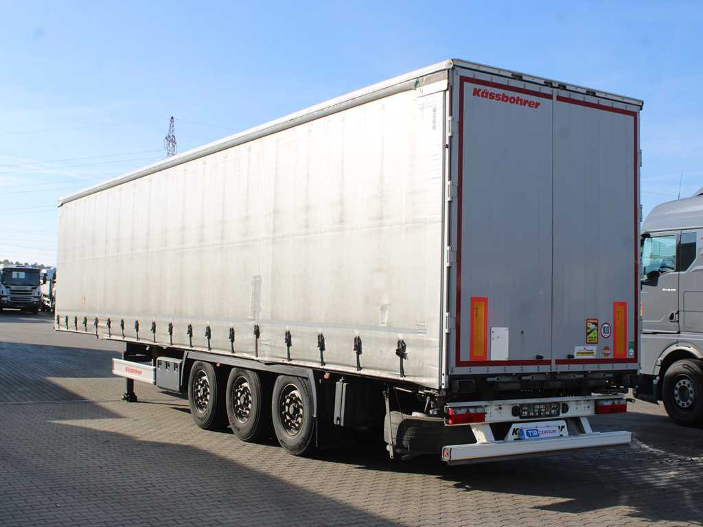 Kässbohrer XS, LIFTING AXLE, MULTILOCK - Тентованный полуприцеп: фото 5 Kässbohrer XS, LIFTING AXLE, MULTILOCK - Тентованный полуприцеп: фото 5