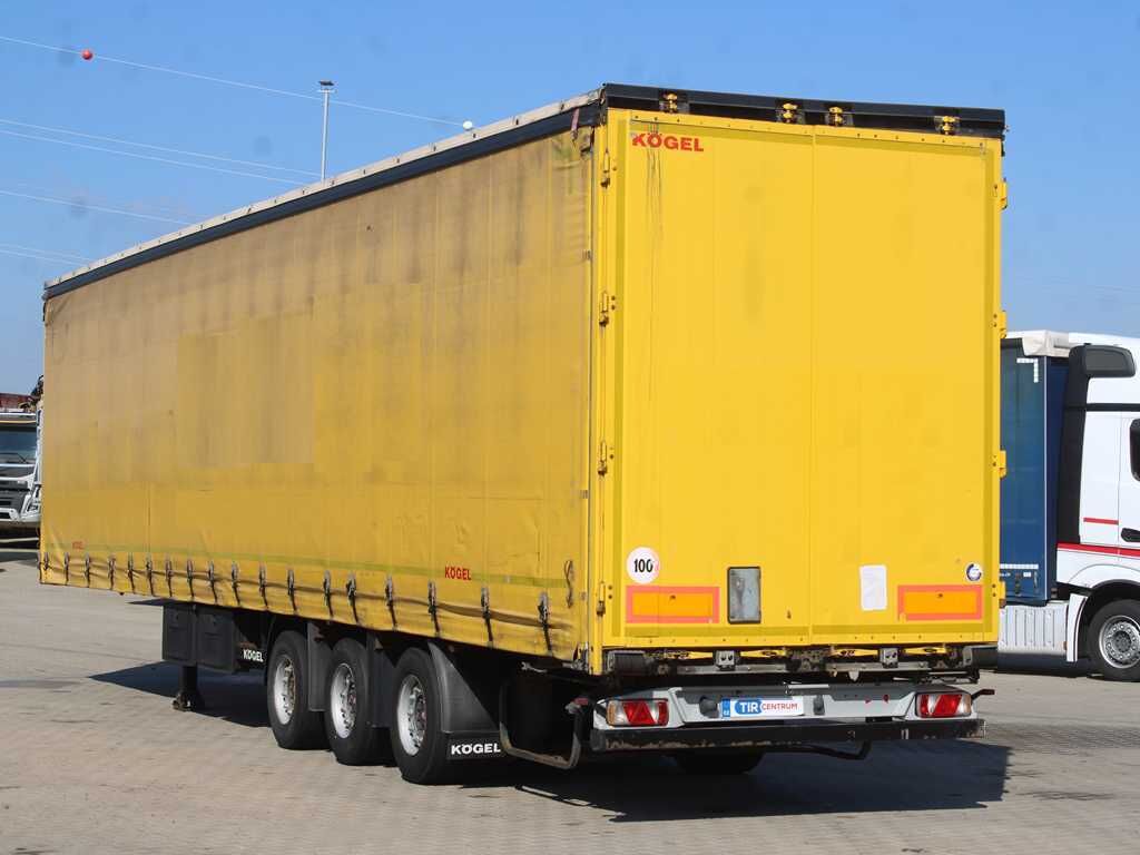Kögel S 24-1, LOWDECK, LIFTING AXLE, SAF, LIFTING ROOF - Тентованный полуприцеп: фото 5 Kögel S 24-1, LOWDECK, LIFTING AXLE, SAF, LIFTING ROOF - Тентованный полуприцеп: фото 5