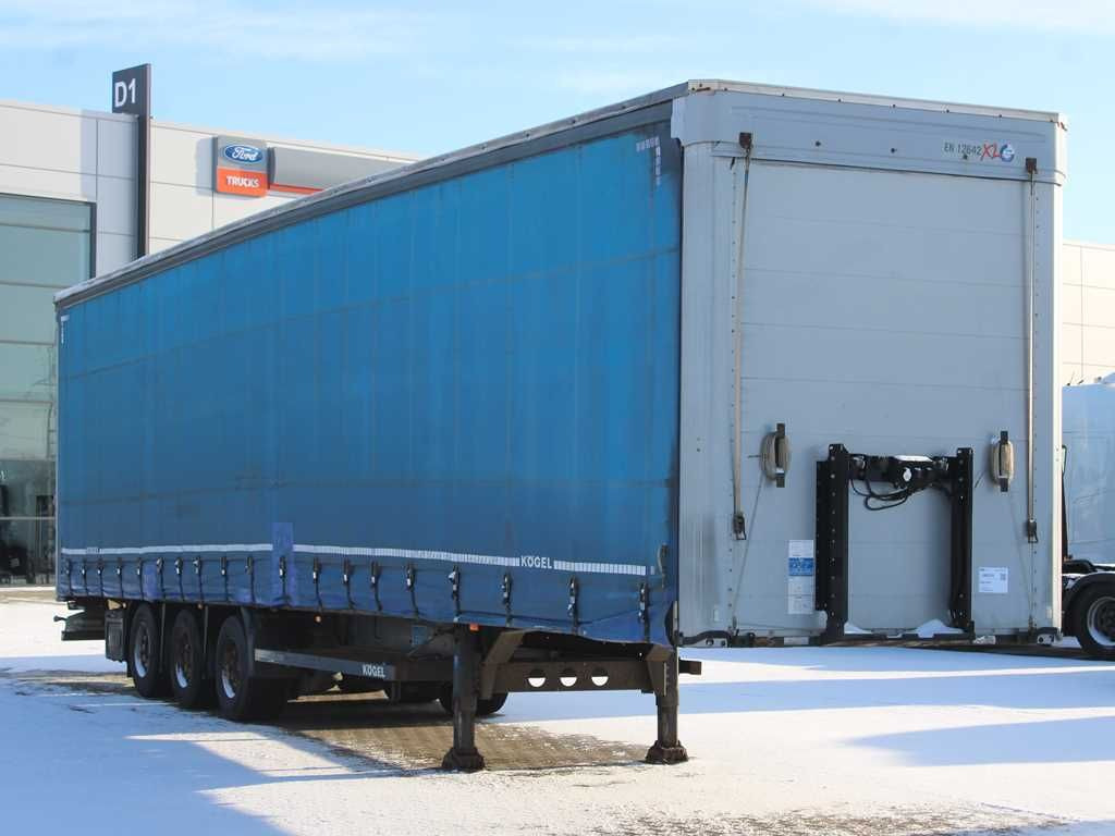 Kögel S24-1, LOWDECK, LIFTING AXLE, SAF, MULTILOCK - Тентованный полуприцеп: фото 2 Kögel S24-1, LOWDECK, LIFTING AXLE, SAF, MULTILOCK - Тентованный полуприцеп: фото 2