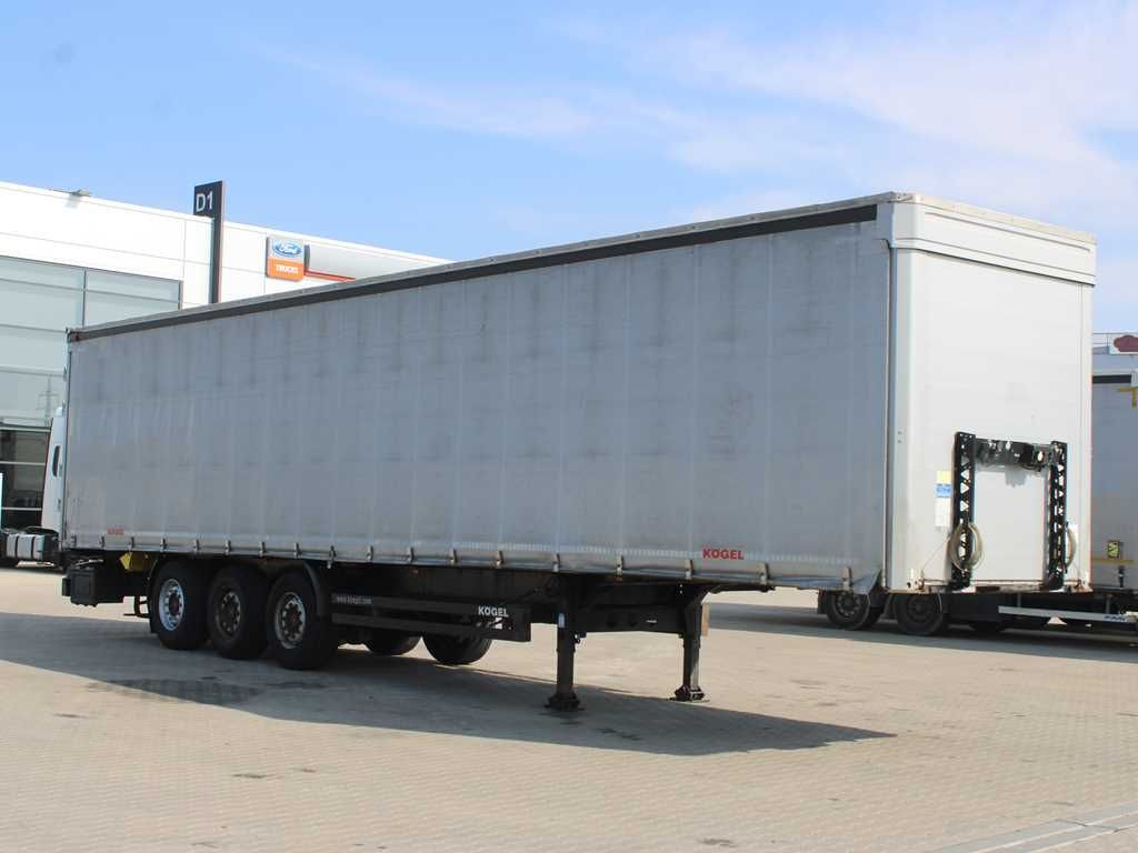 Kögel SN 24, LIFTING AXLE, SAF, MULDA, MULTILOCK - Тентованный полуприцеп: фото 2 Kögel SN 24, LIFTING AXLE, SAF, MULDA, MULTILOCK - Тентованный полуприцеп: фото 2