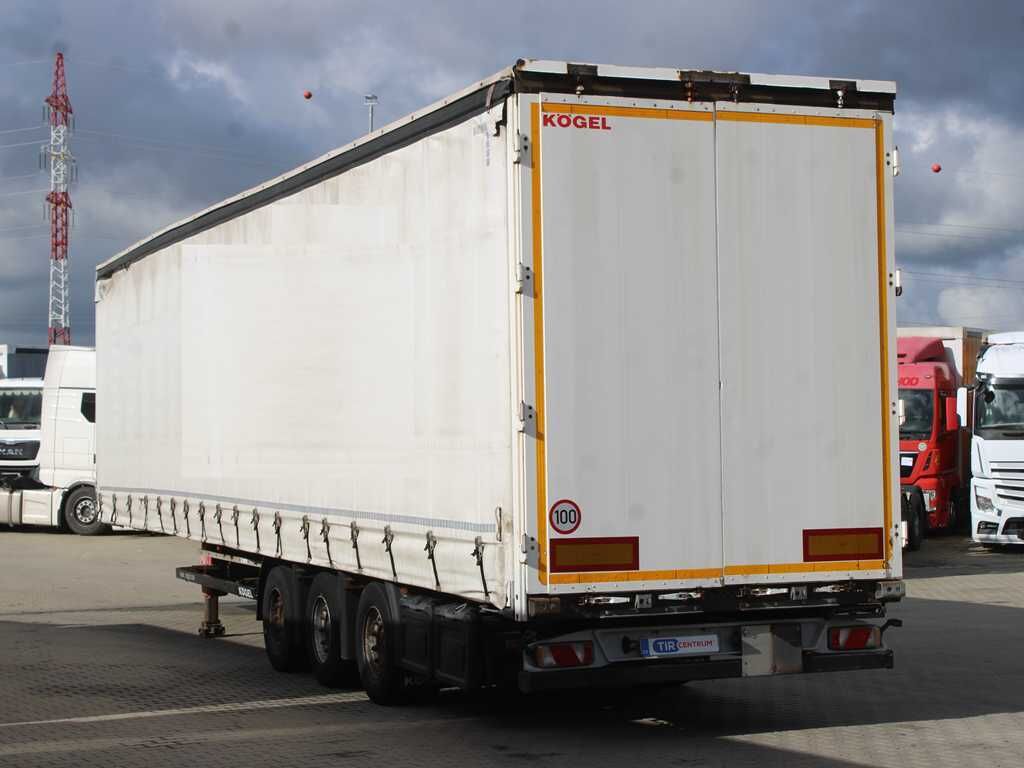 Kögel SN24, SAF, LOWDECK, MULTILOCK, LIFTING ROOF - Тентованный полуприцеп: фото 5 Kögel SN24, SAF, LOWDECK, MULTILOCK, LIFTING ROOF - Тентованный полуприцеп: фото 5