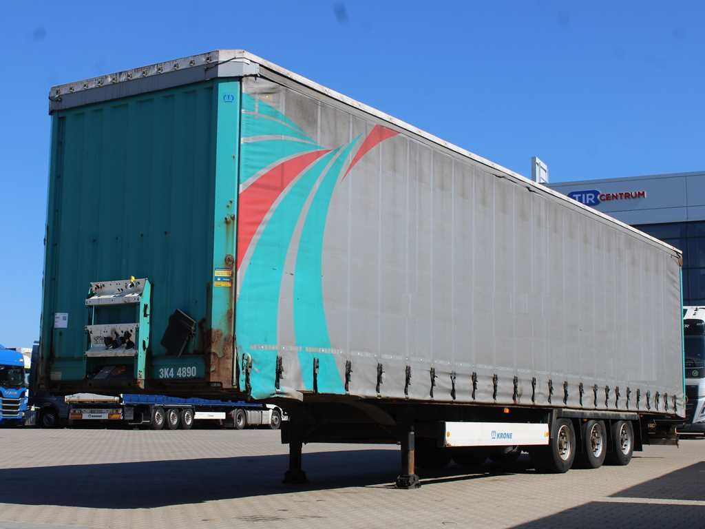 Krone SD 04, LOWDECK, LIFTING AXLE, LIFTING ROOF - Тентованный полуприцеп: фото 1 Krone SD 04, LOWDECK, LIFTING AXLE, LIFTING ROOF - Тентованный полуприцеп: фото 1