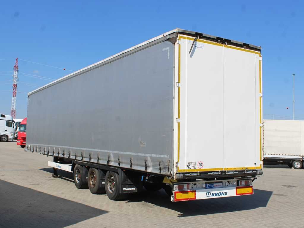Krone SD 04, LOWDECK, LIFTING AXLE, SAF, LIFTING ROOF - Тентованный полуприцеп: фото 4 Krone SD 04, LOWDECK, LIFTING AXLE, SAF, LIFTING ROOF - Тентованный полуприцеп: фото 4