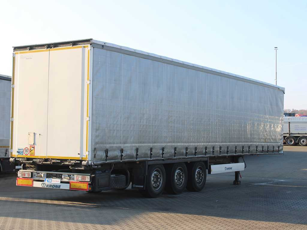Krone SD, LIFTING AXLE, MULTILOCK - Тентованный полуприцеп: фото 4 Krone SD, LIFTING AXLE, MULTILOCK - Тентованный полуприцеп: фото 4