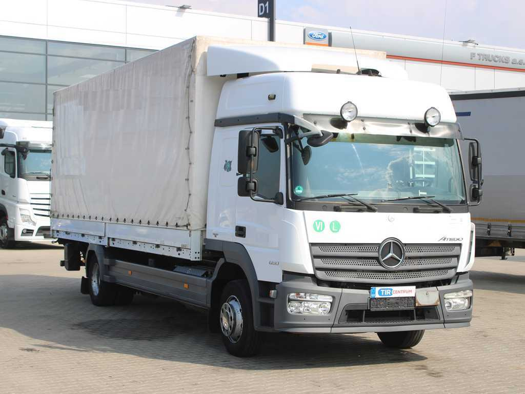 Mercedes-Benz ATEGO 1230, EURO 6, HYDRAULIC FRONT, SIDES - Тентованный грузовик: фото 3 Mercedes-Benz ATEGO 1230, EURO 6, HYDRAULIC FRONT, SIDES - Тентованный грузовик: фото 3
