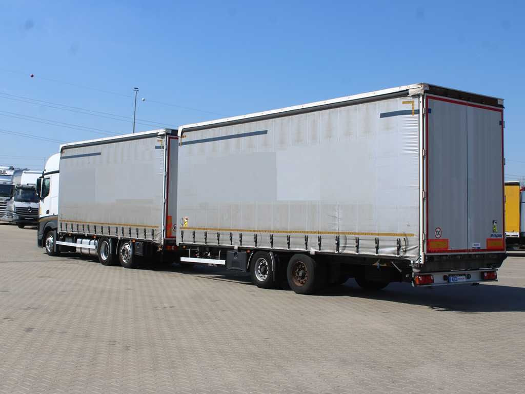Mercedes-Benz Actros 2542, 6X2, EURO 6 + PANAV TV018H - Тентованный грузовик: фото 4 Mercedes-Benz Actros 2542, 6X2, EURO 6 + PANAV TV018H - Тентованный грузовик: фото 4