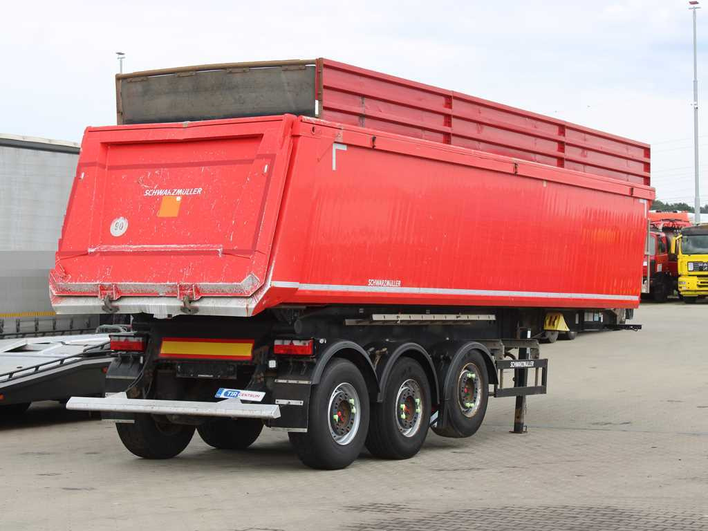Schwarzmüller KIS 3/E, 2X LIFT AXLE, SAF, 46m³ - Самосвальный полуприцеп: фото 4 Schwarzmüller KIS 3/E, 2X LIFT AXLE, SAF, 46m³ - Самосвальный полуприцеп: фото 4