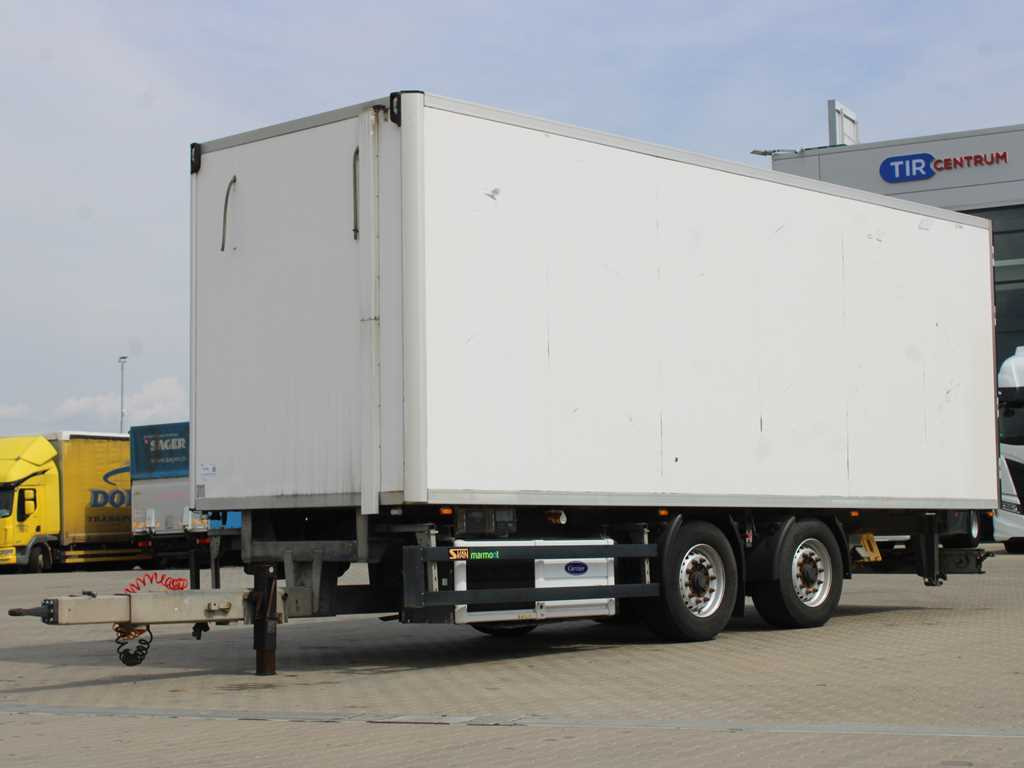 Svan CHT202, CARRIER SUPRA 850 U, NON-WORKING UNIT - Прицеп-рефрижератор: фото 1 Svan CHT202, CARRIER SUPRA 850 U, NON-WORKING UNIT - Прицеп-рефрижератор: фото 1