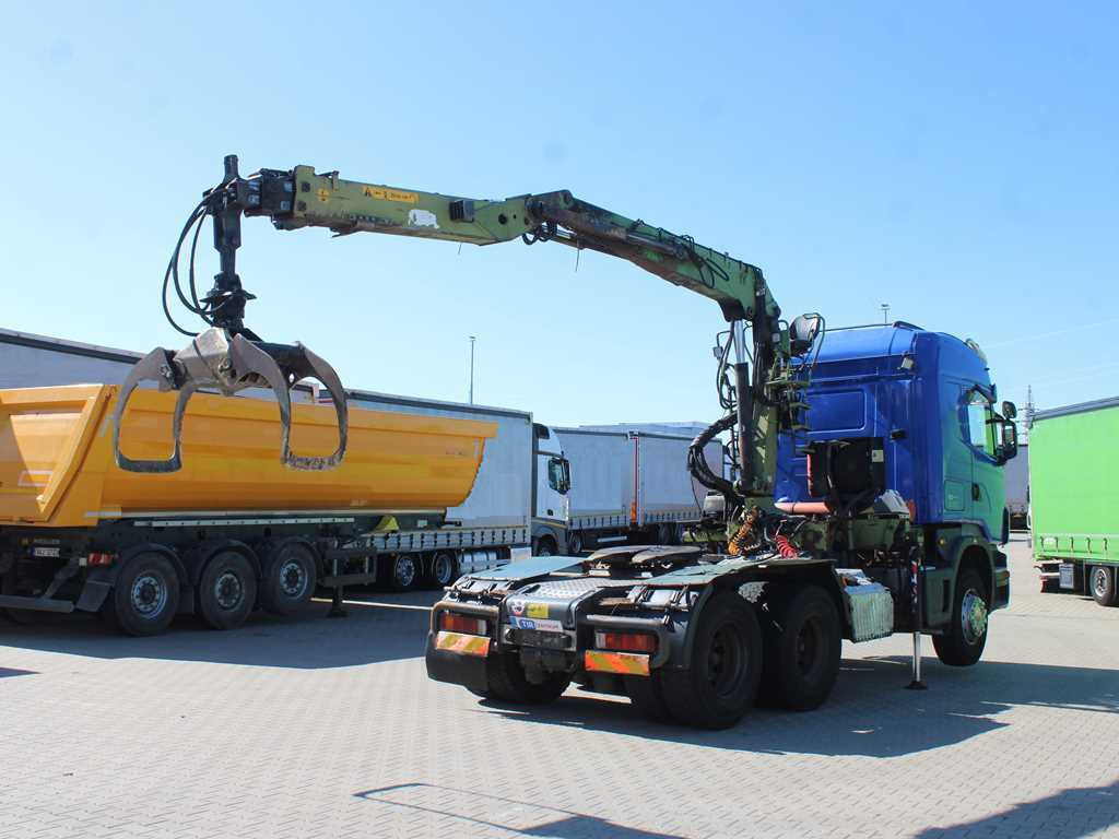 Scania R420, 6x4, EURO 3, HYDRAULIC ARM LOGLIFT F135ZT94A, LIGHTS - Тягач: фото 4 Scania R420, 6x4, EURO 3, HYDRAULIC ARM LOGLIFT F135ZT94A, LIGHTS - Тягач: фото 4