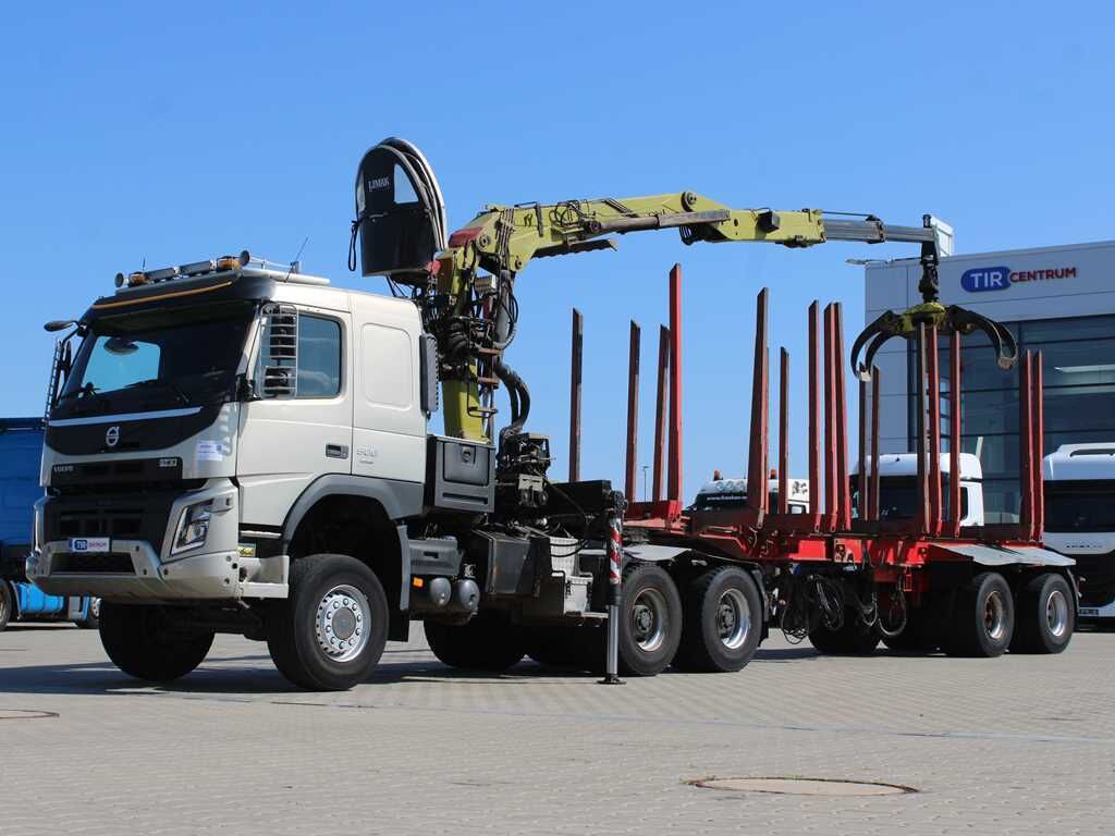 Volvo FMX 500, 6X6, LOGLIFT F265Z95 - Тягач, Полуприцеп лесовоз: фото 1 Volvo FMX 500, 6X6, LOGLIFT F265Z95 - Тягач, Полуприцеп лесовоз: фото 1