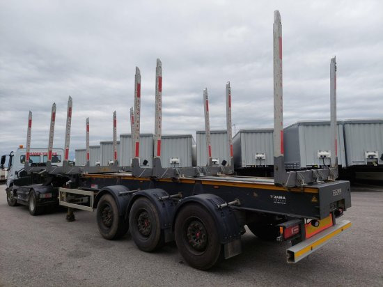 DOLL Holzauflieger H3S-12, Tydraul , Langholz, 2+4 verstellbare Rungenpaare, Langholz, Liftachse, - Полуприцеп лесовоз: фото 2 DOLL Holzauflieger H3S-12, Tydraul , Langholz, 2+4 verstellbare Rungenpaare, Langholz, Liftachse, - Полуприцеп лесовоз: фото 2