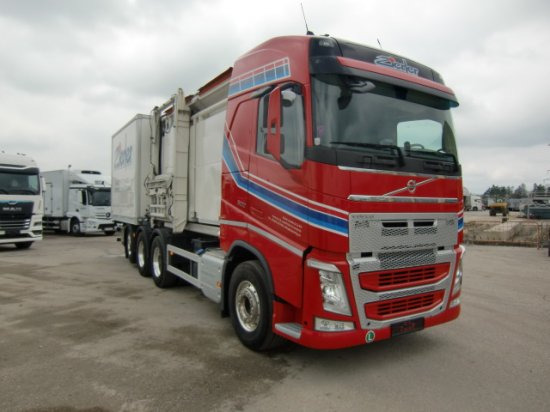 Volvo FH 500 8X4*4 Euro 6, Retarder, Tierkörpertransport Voll Luft - Грузовик: фото 1 Volvo FH 500 8X4*4 Euro 6, Retarder, Tierkörpertransport Voll Luft - Грузовик: фото 1