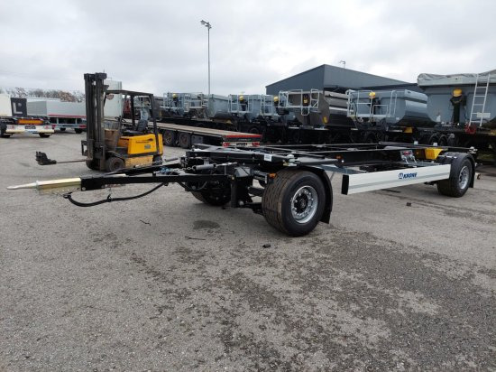 Krone AZW 18, Maxilafette, Verstelldeichsel - Прицеп-контейнеровоз/ Сменный кузов: фото 3 Krone AZW 18, Maxilafette, Verstelldeichsel - Прицеп-контейнеровоз/ Сменный кузов: фото 3