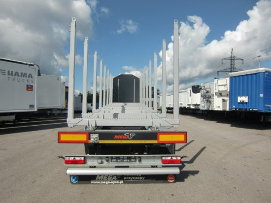 MEGA TIMBER LONG Holzauflieger 8 Rungenpaare 3. Achse Liftachse - Полуприцеп лесовоз: фото 5 MEGA TIMBER LONG Holzauflieger 8 Rungenpaare 3. Achse Liftachse - Полуприцеп лесовоз: фото 5