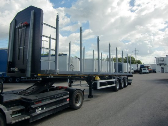 MEGA TIMBER LONG Holzauflieger 8 Rungenpaare 3. Achse Liftachse - Полуприцеп лесовоз: фото 1 MEGA TIMBER LONG Holzauflieger 8 Rungenpaare 3. Achse Liftachse - Полуприцеп лесовоз: фото 1