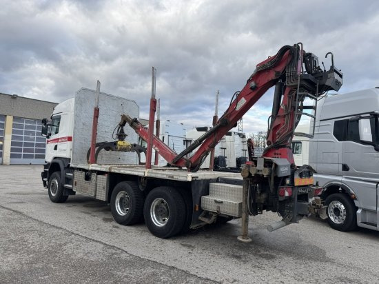 Scania G490 6X6 Blatt-Blatt Penz Kran 12.Z8.70 - Лесовоз, Автоманипулятор: фото 4 Scania G490 6X6 Blatt-Blatt Penz Kran 12.Z8.70 - Лесовоз, Автоманипулятор: фото 4