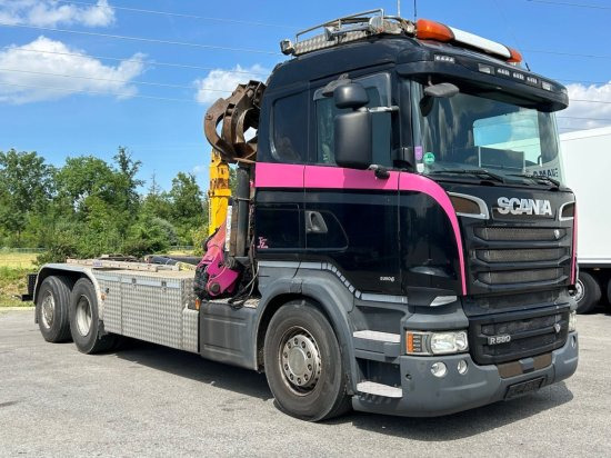 Scania R580 6x2, Schrottkran, E6, Lenk-Lift-Achse - Крюковой мультилифт, Автоманипулятор: фото 3 Scania R580 6x2, Schrottkran, E6, Lenk-Lift-Achse - Крюковой мультилифт, Автоманипулятор: фото 3