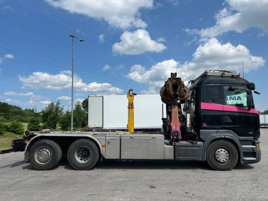 Scania R580 6x2, Schrottkran, E6, Lenk-Lift-Achse - Крюковой мультилифт, Автоманипулятор: фото 4 Scania R580 6x2, Schrottkran, E6, Lenk-Lift-Achse - Крюковой мультилифт, Автоманипулятор: фото 4
