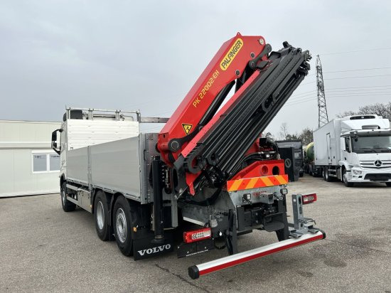 Новый Грузовик бортовой/ Платформа, Автоманипулятор Volvo FH 500 6X2 Euro6, Retarder, Pritsche, Palfinger PK22002-EH: фото 6