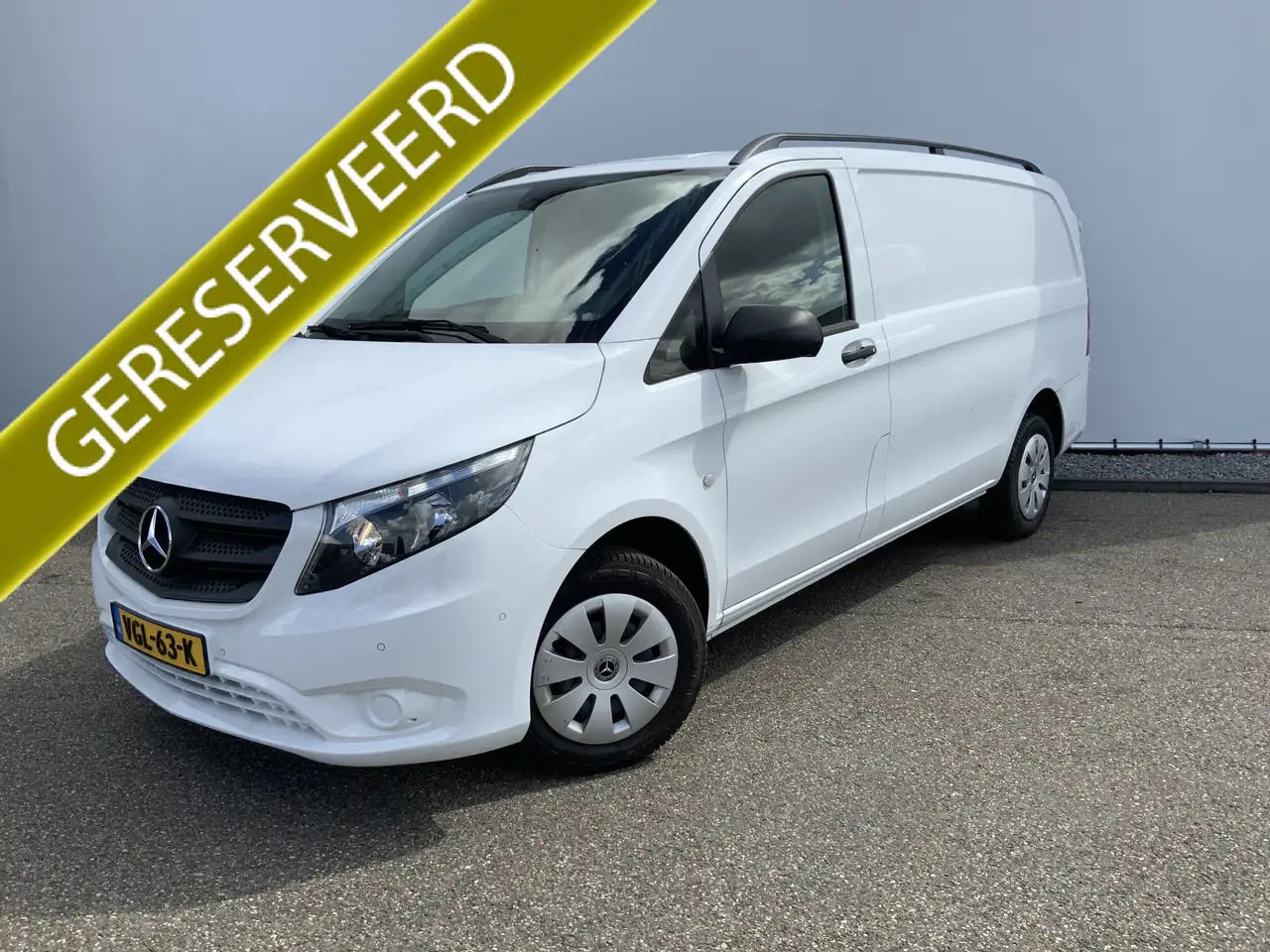 Mercedes-Benz Vito 110 CDI L2 Airco Cruise Navi Scherm Dakrail Euro 6 - Цельнометаллический фургон: фото 1 Mercedes-Benz Vito 110 CDI L2 Airco Cruise Navi Scherm Dakrail Euro 6 - Цельнометаллический фургон: фото 1