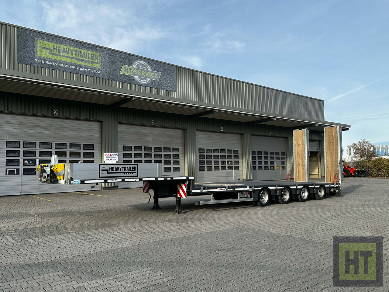 Faymonville MAX Trailer 4-Achs-Mega-Tele-Semi mit Rampen - Низкорамный полуприцеп: фото 4 Faymonville MAX Trailer 4-Achs-Mega-Tele-Semi mit Rampen - Низкорамный полуприцеп: фото 4