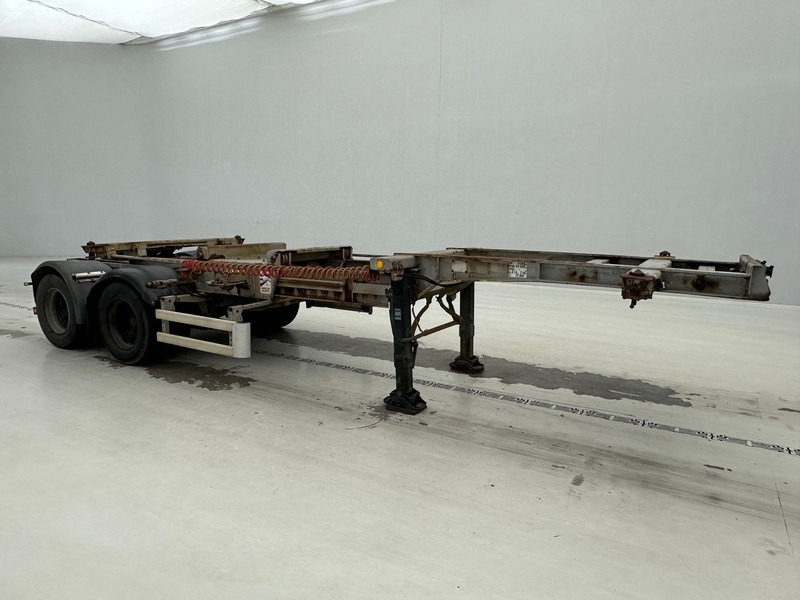 ASCA Bi-train skelet 20 ft - Полуприцеп-контейнеровоз/ Сменный кузов: фото 3 ASCA Bi-train skelet 20 ft - Полуприцеп-контейнеровоз/ Сменный кузов: фото 3