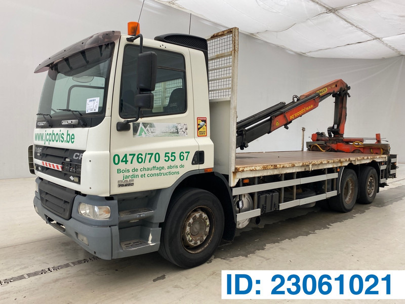 DAF CF75.250 - 6x2 - Грузовик бортовой/ Платформа, Автоманипулятор: фото 1 DAF CF75.250 - 6x2 - Грузовик бортовой/ Платформа, Автоманипулятор: фото 1