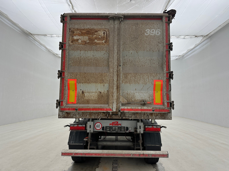 Feber Steel tipper 55 cub - Самосвальный полуприцеп: фото 5 Feber Steel tipper 55 cub - Самосвальный полуприцеп: фото 5