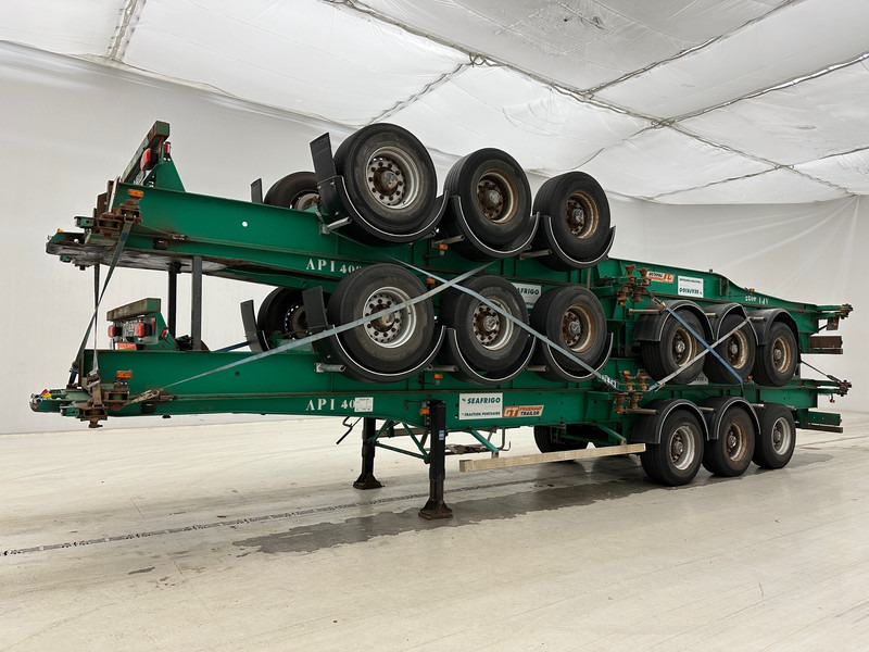 Fruehauf 4 x Skelet 2 x 20-40 ft - Полуприцеп-контейнеровоз/ Сменный кузов: фото 2 Fruehauf 4 x Skelet 2 x 20-40 ft - Полуприцеп-контейнеровоз/ Сменный кузов: фото 2