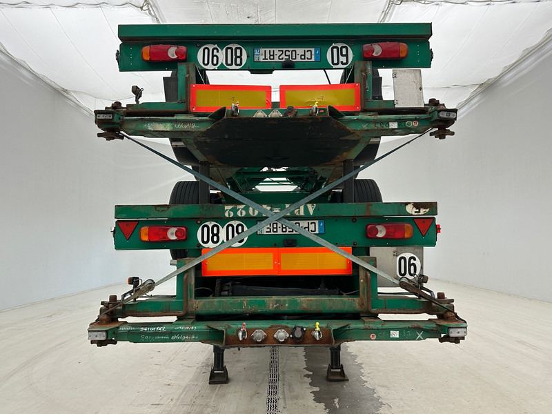 GT Trailers 4 x Skelet 2 x 20-40 ft - Полуприцеп-контейнеровоз/ Сменный кузов: фото 2 GT Trailers 4 x Skelet 2 x 20-40 ft - Полуприцеп-контейнеровоз/ Сменный кузов: фото 2