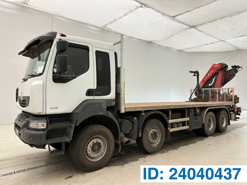 Renault Kerax 460 DXi - 8x4 - Грузовик бортовой/ Платформа, Автоманипулятор: фото 1 Renault Kerax 460 DXi - 8x4 - Грузовик бортовой/ Платформа, Автоманипулятор: фото 1