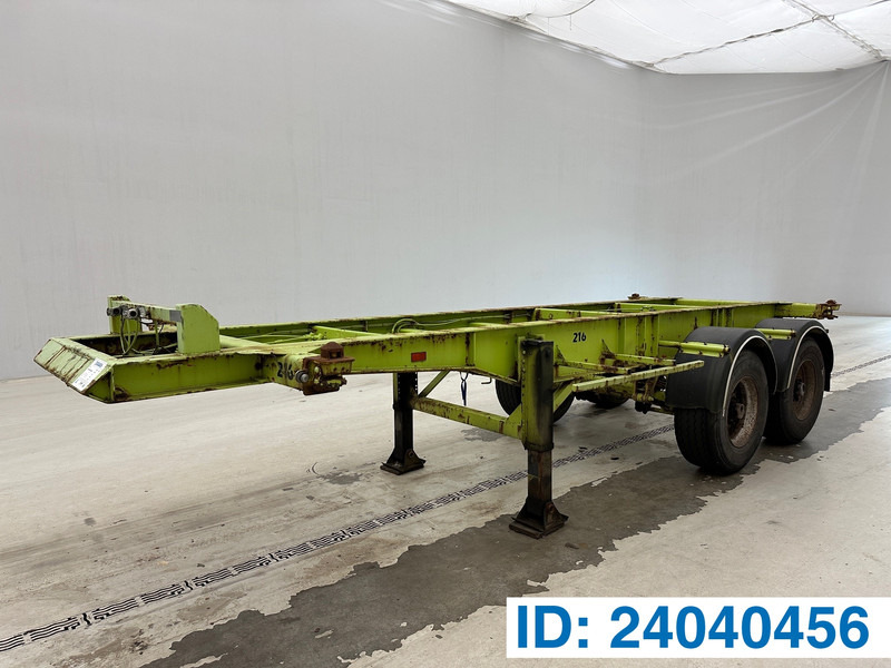 TTE Skelet 20 ft - Полуприцеп-контейнеровоз/ Сменный кузов: фото 1 TTE Skelet 20 ft - Полуприцеп-контейнеровоз/ Сменный кузов: фото 1