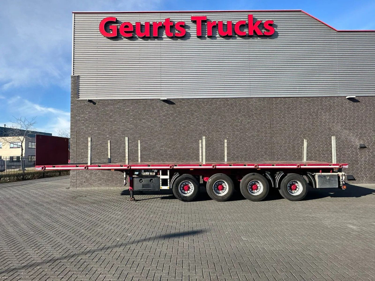 HRD SPLB 4 N. BALLAST TRAILER, 3E EN 4E ASSEN GESTUU - Полуприцеп бортовой/ Платформа: фото 1 HRD SPLB 4 N. BALLAST TRAILER, 3E EN 4E ASSEN GESTUU - Полуприцеп бортовой/ Платформа: фото 1