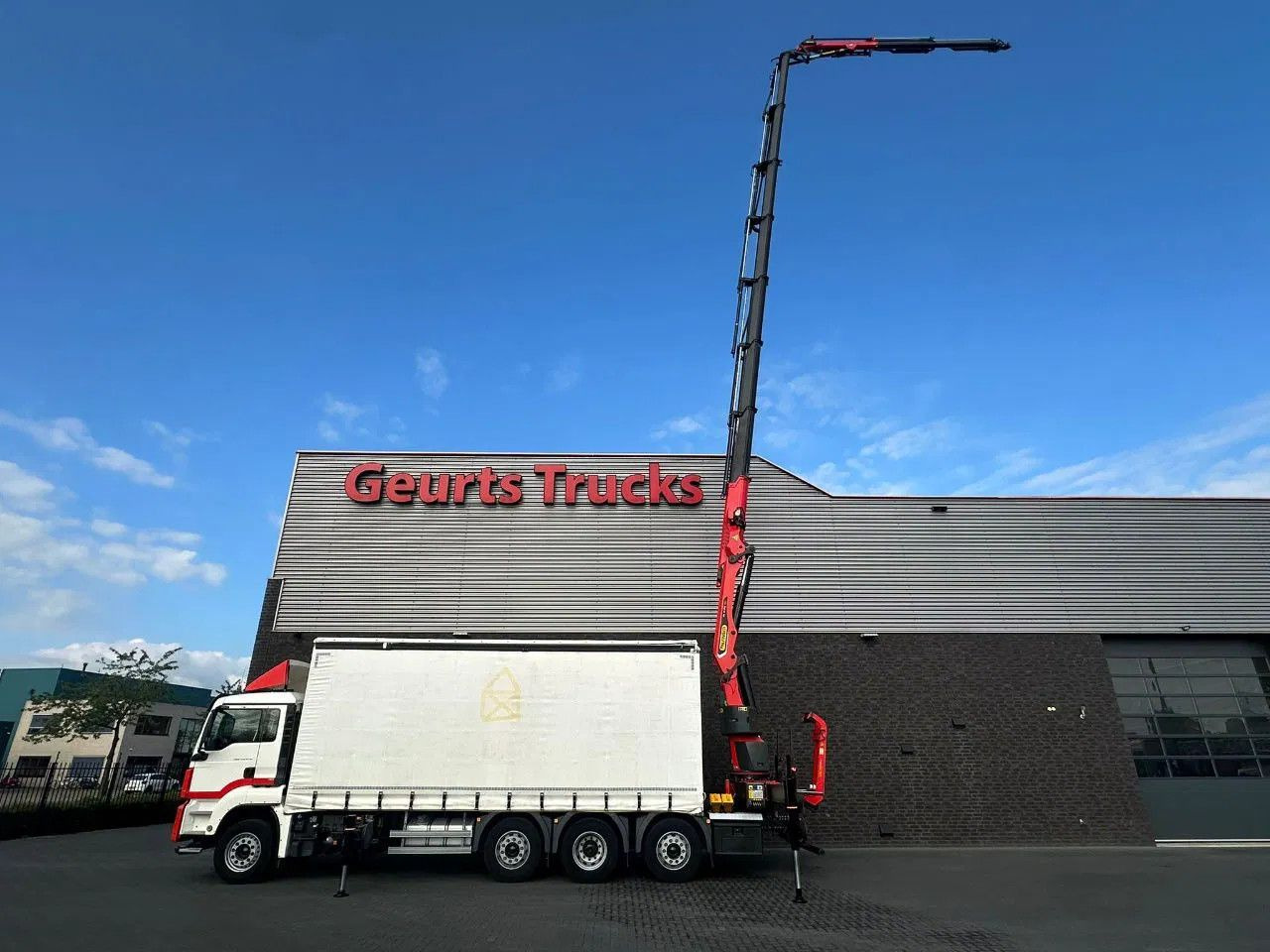MAN TGS 35.470 8X2 SCHUIFZEIL MET PALFINGER PK37.002 - Автоманипулятор: фото 5 MAN TGS 35.470 8X2 SCHUIFZEIL MET PALFINGER PK37.002 - Автоманипулятор: фото 5