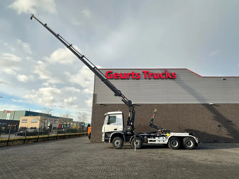 Крюковой мультилифт Mercedes-Benz AROCS 4148 8X4 MET MULTILIFT ULT T 21 S51 HAAKARMSYSTEEM + HIAB X-HIPRO 232 E-6 KRAAN/CRANE/KRAN/GRUA: фото 6