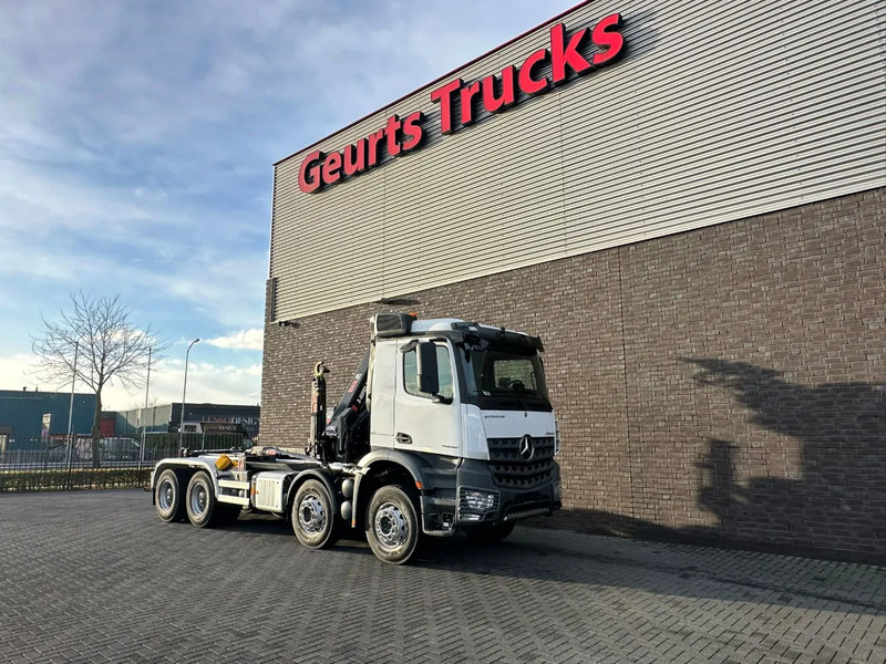 Крюковой мультилифт Mercedes-Benz AROCS 4148 8X4 MET MULTILIFT ULT T 21 S51 HAAKARMSYSTEEM + HIAB X-HIPRO 232 E-6 KRAAN/CRANE/KRAN/GRUA: фото 15