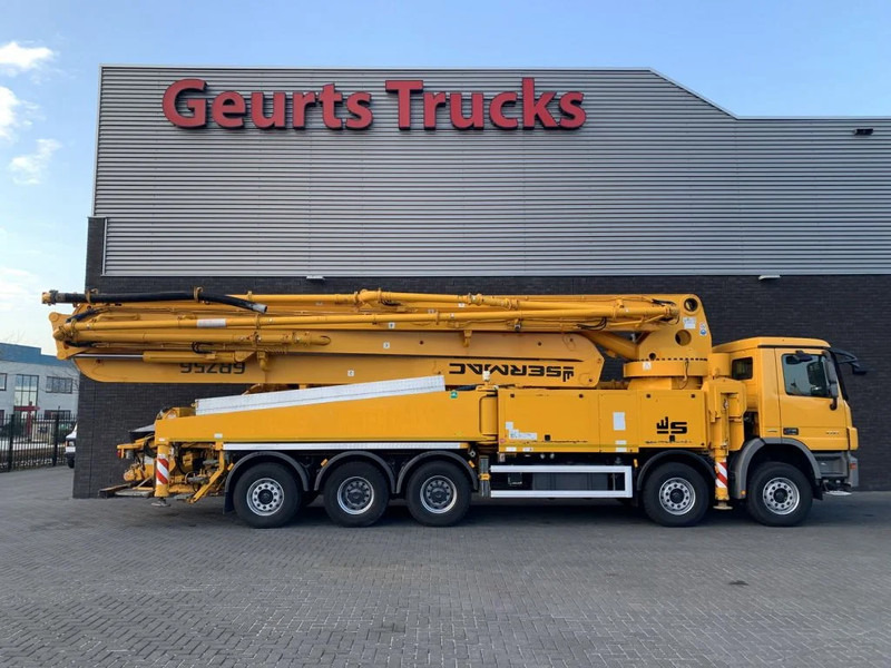 Mercedes-Benz Actros 5041 10X4 + SERMAC 6 RZ 56 METER CONCRETE PUMP - Автобетононасос: фото 5 Mercedes-Benz Actros 5041 10X4 + SERMAC 6 RZ 56 METER CONCRETE PUMP - Автобетононасос: фото 5