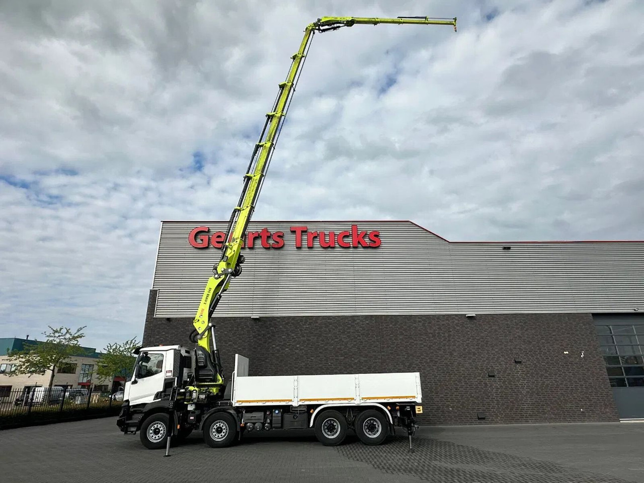 Renault C460 8X4 + HIAB X-HIPRO 548 E-7 MET JIB KRAAN / - Автоманипулятор: фото 4 Renault C460 8X4 + HIAB X-HIPRO 548 E-7 MET JIB KRAAN / - Автоманипулятор: фото 4