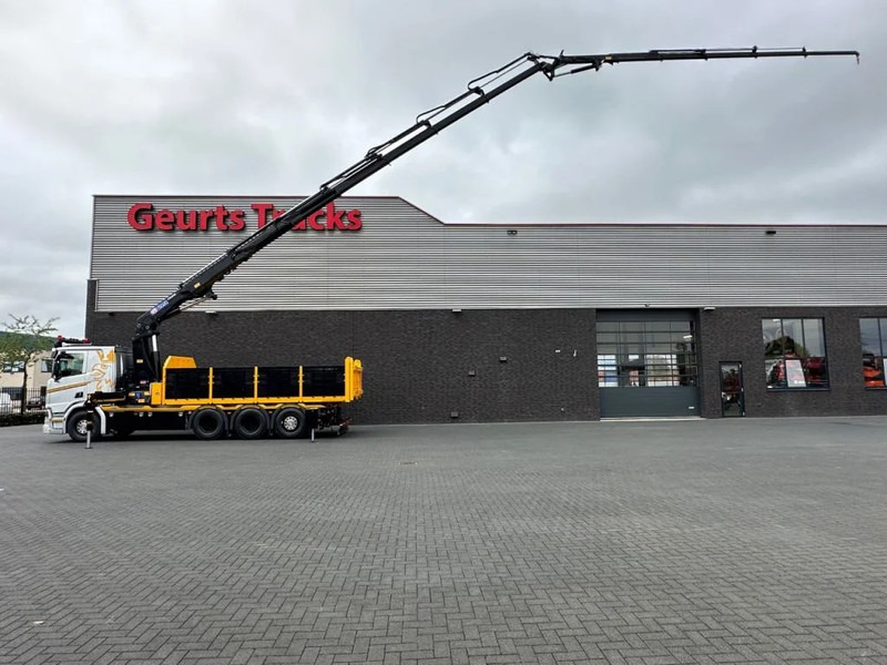 Scania R530 V8 NGS 8X4 TRIDEM MET HYVA 2Z KIPPER + HMF 5020-K6 + JIB FJ1000-K5 KRAAN/KRAN/CRANE/GRUA - Автоманипулятор: фото 2 Scania R530 V8 NGS 8X4 TRIDEM MET HYVA 2Z KIPPER + HMF 5020-K6 + JIB FJ1000-K5 KRAAN/KRAN/CRANE/GRUA - Автоманипулятор: фото 2