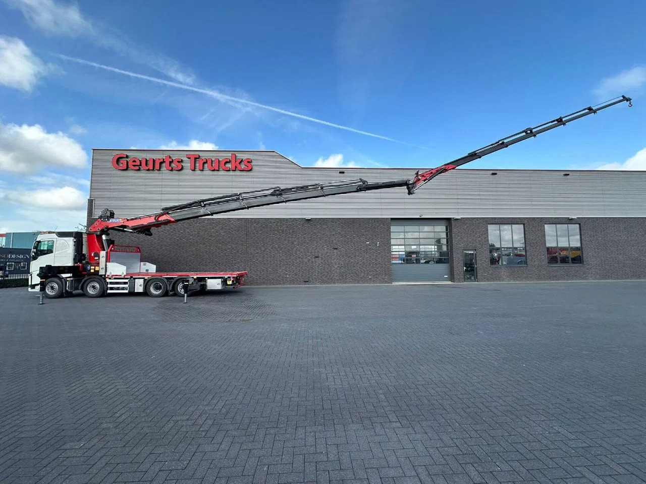 Volvo FH 540 8X2 MET HMF 9520K-K6 + JIB FJ2000-K6 KRAA - Автоманипулятор: фото 4 Volvo FH 540 8X2 MET HMF 9520K-K6 + JIB FJ2000-K6 KRAA - Автоманипулятор: фото 4