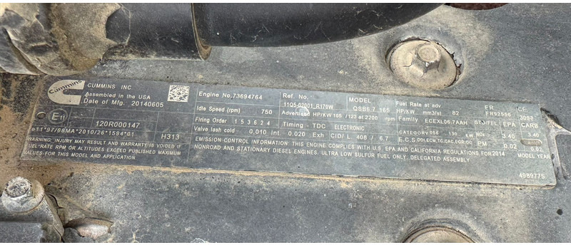 Колёсный экскаватор Hyundai Robex 180W-9A: фото 20