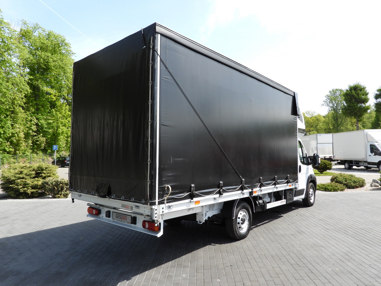 FIAT DUCATO TARPAULIN 10 PALLETS WEBASTO CRUISE CONTROL AIR CONDITIONING LED LIGHTS PNEUMATICS 160HP - Тентованный фургон: фото 3 FIAT DUCATO TARPAULIN 10 PALLETS WEBASTO CRUISE CONTROL AIR CONDITIONING LED LIGHTS PNEUMATICS 160HP - Тентованный фургон: фото 3