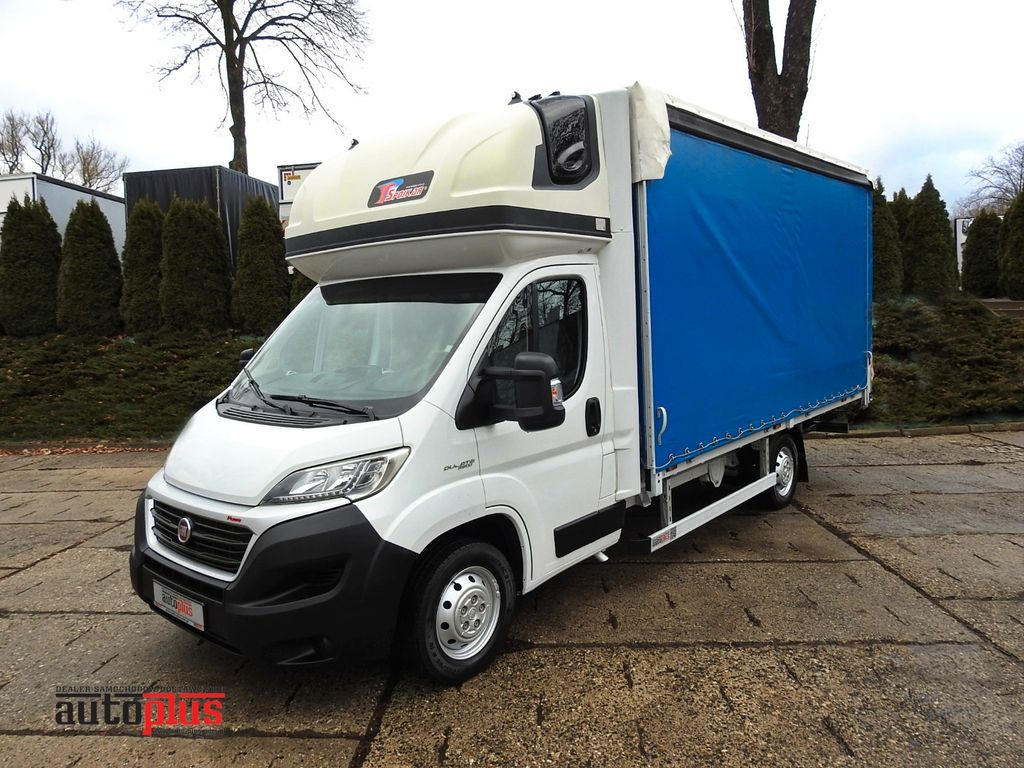 Fiat DUCAT0 PRITSCHE PLANE AUFZUG 9 PALETTEN A/C - Тентованный фургон: фото 1 Fiat DUCAT0 PRITSCHE PLANE AUFZUG 9 PALETTEN A/C - Тентованный фургон: фото 1