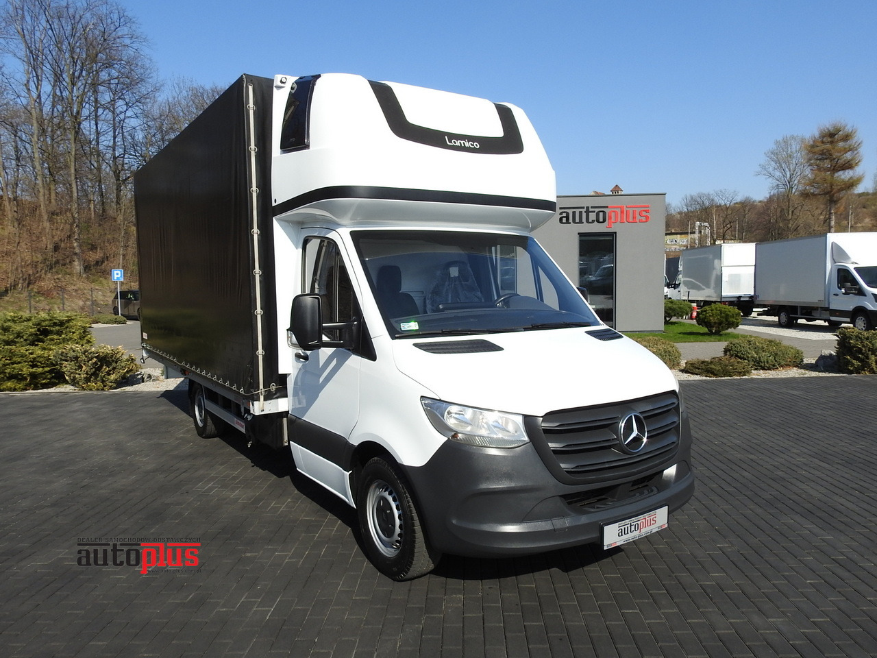 MERCEDES SPRINTER 316 TARPAULIN 10 PALLETS WEBASTO AIR CONDITIONING 165HP - Тентованный фургон: фото 1 MERCEDES SPRINTER 316 TARPAULIN 10 PALLETS WEBASTO AIR CONDITIONING 165HP - Тентованный фургон: фото 1