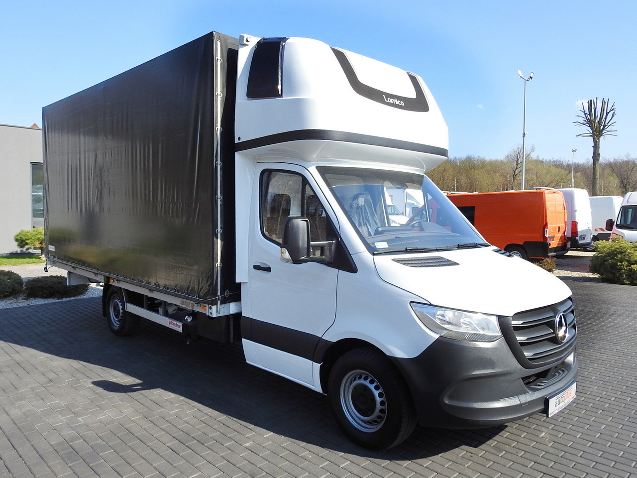 MERCEDES SPRINTER 316 TARPAULIN 10 PALLETS WEBASTO AIR CONDITIONING 165HP - Тентованный фургон: фото 4 MERCEDES SPRINTER 316 TARPAULIN 10 PALLETS WEBASTO AIR CONDITIONING 165HP - Тентованный фургон: фото 4