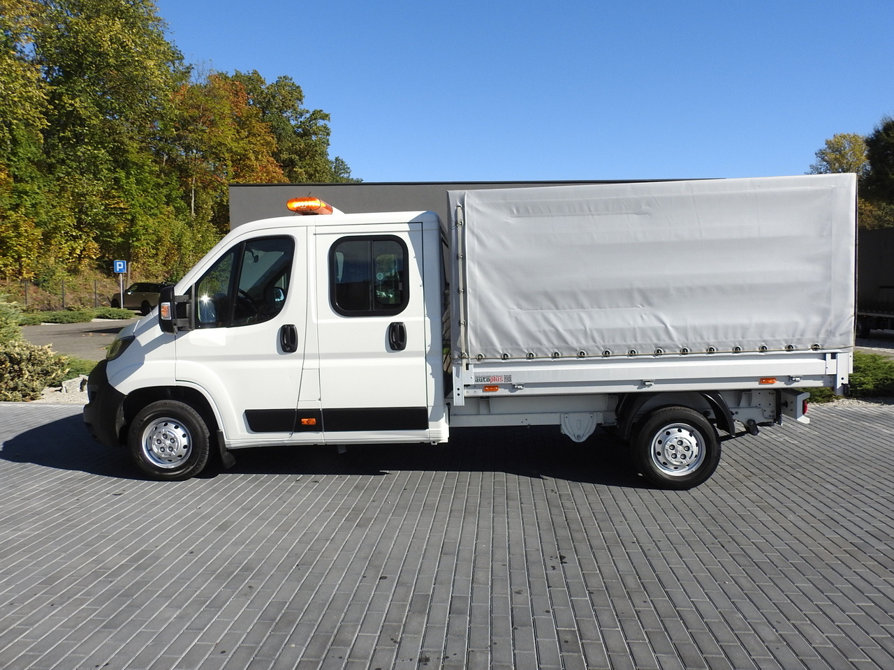 Малотоннажный бортовой грузовик PEUGEOT BOXER STAKE BODY DOUBLE CABIN DOKA 7 SEATS AIR CONDITIONING  140HP: фото 8