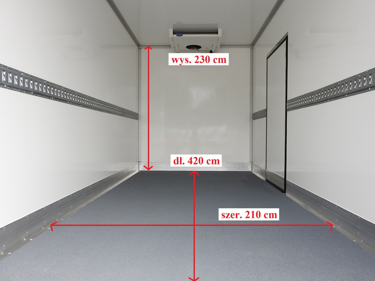 Новый Малотоннажный рефрижератор RENAULT MASTER NEW REGRIGERATOR BOX -10*C 8 PALLETS CRUISE CONTROL AIR CONDITIONING LED LIGHTS GUARANTEE  165HP: фото 13