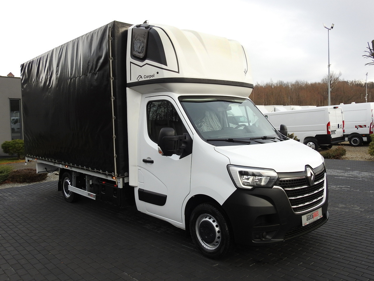 RENAULT MASTER TARPAULIN 10 PALLETS WEBASTO CRUISE CONTROL AIR CONDITIONING LED LIGHTS PNEUMATICS 165HP - Тентованный фургон: фото 4 RENAULT MASTER TARPAULIN 10 PALLETS WEBASTO CRUISE CONTROL AIR CONDITIONING LED LIGHTS PNEUMATICS 165HP - Тентованный фургон: фото 4