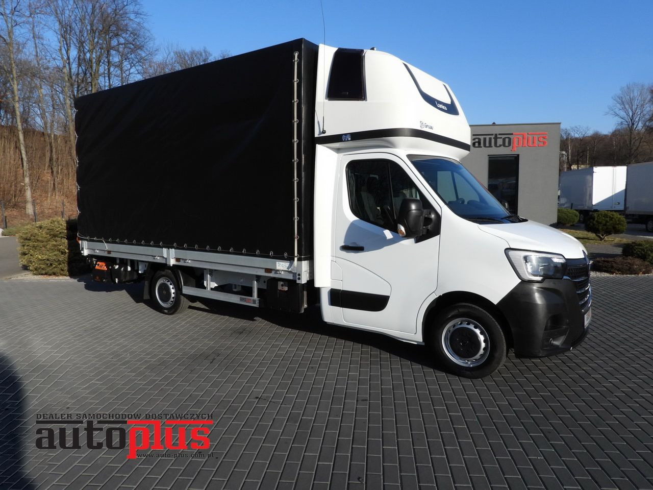 RENAULT MASTER TARPAULIN LIFT 9 PALLETS WEBASTO CRUISE CONTROL LED LIGHTS PNEUMATICS AIR CONDITIONING 165HP - Тентованный фургон: фото 1 RENAULT MASTER TARPAULIN LIFT 9 PALLETS WEBASTO CRUISE CONTROL LED LIGHTS PNEUMATICS AIR CONDITIONING 165HP - Тентованный фургон: фото 1